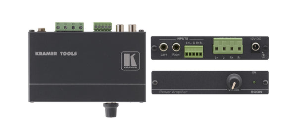 Kramer Electronics 900N 2.0 kanaler Sort
