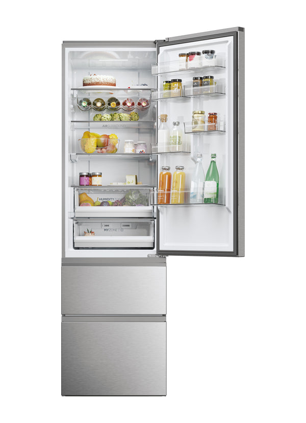 Haier 3D 60 Series 5 HTW5620DNMG Fritstående 414 L Sølv