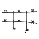 Edbak SV16 skærmbeslag og -stativer 68,6 cm (27") Skrivebord Sort