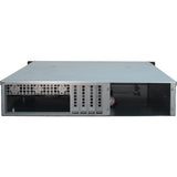 Inter-Tech 2U 2404L S-ATA Stativ Sort, Grå