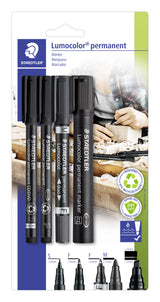 Staedtler 60 BK speedmarker Sort 4 stk