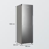 Gorenje G600 Fritstående fryseskab med Smart KitchenFit design, der giver et integreret udtryk uden at gå på kompromis med plads. Multiflow 360° og NoFrost Plus sikrer jævn køling uden afrimning, mens ConvertTotal skifter rummet mellem frysefunktion og kø