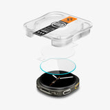 Spigen GLAS.tR EZ Fit Skærmbeskytter Transparent Hærdet glas