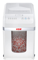 HSM 1035111 papirmakulator Delvist makulering 52 dB 23 cm Hvid