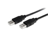 StarTech.com 1.0m USB 2.0 A-A USB-kabel 2 m USB A 0,48 Gbit/sek. Sort