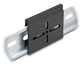 DeLOCK 67143 monteringssæt Sort Aluminium
