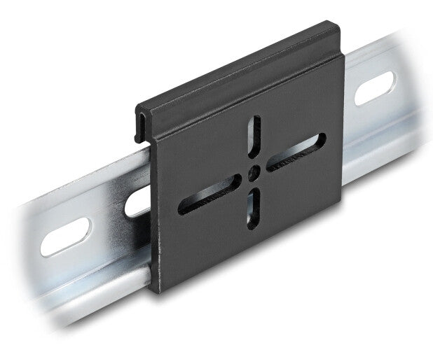 DeLOCK 67143 monteringssæt Sort Aluminium