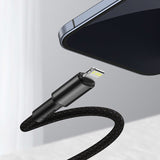 Baseus CATLGD-A01 Lightning kabel 2 m Sort