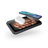 ZENS ZEDC09G/00 oplader til mobil enhed Universel Sort, Kobberfarve USB Trådløs opladning Indendørs