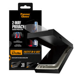 PanzerGlass ® 2-Way Privacy Skærmbeskyttelse iPhone 18 Pro Max | Ultra-Wide Fit m. FASTFIT IN-A-BOX