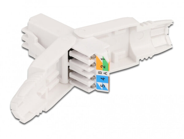 DeLOCK 86978 kabelsamler RJ-45 Hvid