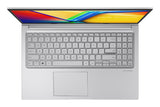 ASUS Vivobook 15 X1504VA-BQ4272 Intel Core 7 150U Laptop 39,6 cm (15.6") Fuld HD 8 GB DDR5-SDRAM 512 GB SSD Wi-Fi 6 (802.11ax) Sølv QWERTZ Tysk
