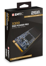 Emtec X300 256 GB M.2 PCI Express 3.0 NVMe 3D NAND