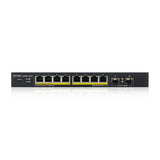 Zyxel GS1900-10HP Administreret L2 Gigabit Ethernet (10/100/1000) Strøm over Ethernet (PoE) Sort