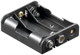 Goobay 11984 batteriholder og tryklås 3 AA