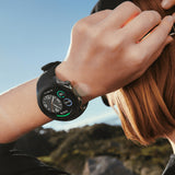 OnePlus Watch 2 3,63 cm (1.43") AMOLED 47 mm Digital 466 x 466 pixel Berøringsskærm Sort Wi-Fi GPS (satellit)