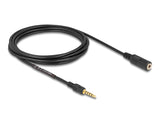 DeLOCK 85733 lydkabel 3 m 3.5mm Sort