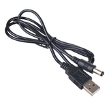 Akyga AK-DC-04 USB-kabel USB 2.0 0,8 m USB A Sort