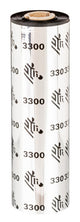 Zebra 3300 Wax/ Resin varmebånd 74 m Sort