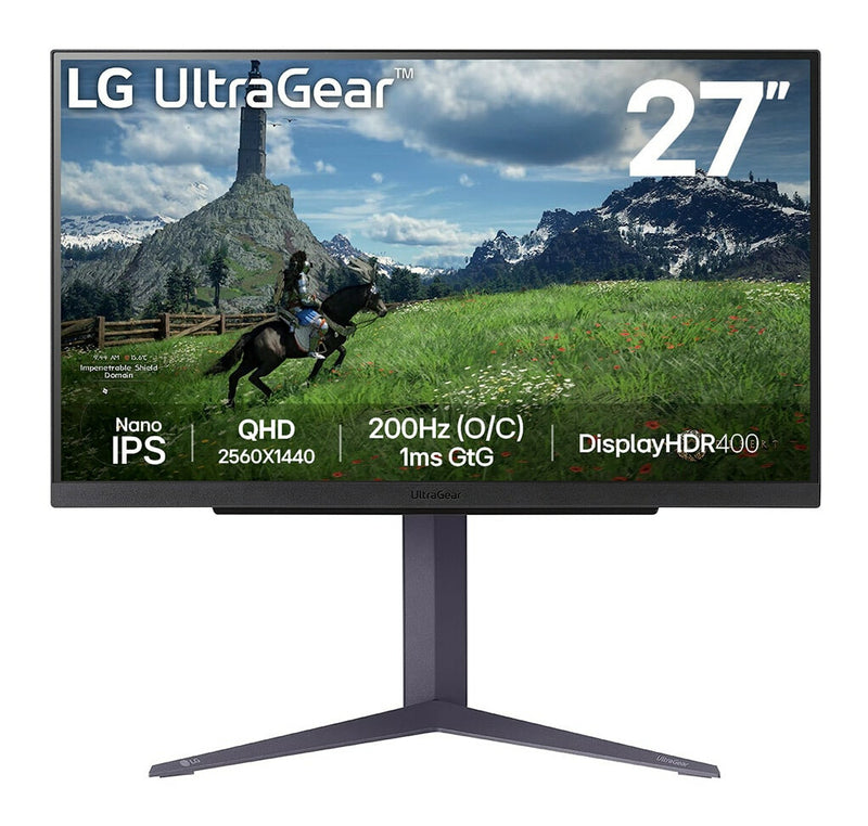 LG 27GS85Q-B computerskærm 68,6 cm (27") 2560 x 1440 pixel Quad HD LCD Sort