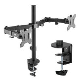 Maclean MC-884 skærmbeslag og -stativer 81,3 cm (32") Skrivebord Sort