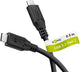 Goobay 74204 USB-kabel USB 3.2 Gen 1 (3.1 Gen 1) 0,5 m USB C 10 Gbit/sek. 100 W Sort