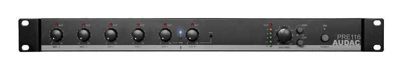 AUDAC PRE116 audio forforstærker Bluetooth