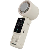 Verbatim 32348 personlig håndholdt spray & blæser Hvid, Sølv Håndholdt ventilator
