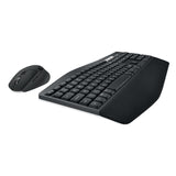 Logitech MK850 Performance tastatur Mus inkluderet Universel RF trådløs + Bluetooth AZERTY Belgisk Sort