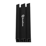 Silverstone SST-TP02-M2 Computerkølesystem Hukommelsesmodul Køleplade/køler Sort