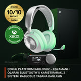 Steelseries 61525 hovedtelefoner/headset Ledningsført Spil USB Type-C Hvid