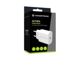 Conceptronic ALTHEA10W oplader til mobil enhed Universel Hvid Vekselstrøm Hurtig opladning Indendørs