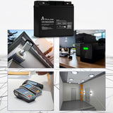 Extralink AKUMULATOR BATTERY ACCUMULATOR AGM 12V 18AH - Batterie - 18.000 mAh Blybatterier (VRLA) 13,5 V 18 At