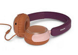 Philips 2000 series TAK2000MP/00 hovedtelefoner/headset Ledningsført Opkald/musik USB Type-C Orange, Lilla, Rose