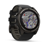 Garmin fenix 8 3,56 cm (1.4") 51 mm Digital 280 x 280 pixel Berøringsskærm Titanium Wi-Fi GPS (satellit)
