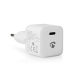 Nedis WCMPD30W100WT oplader til mobil enhed Smartphone, Tablet Hvid Vekselstrøm Indendørs