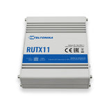 Teltonika RUTX11 trådløs router Gigabit Ethernet Dual-band (2,4 GHz / 5 GHz) 4G Grå