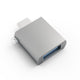 Satechi ST-TCUAM kabel kønsskifter USB C USB A Grå