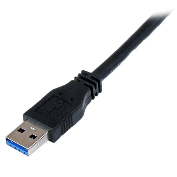 StarTech.com USB3CAUB1M USB-kabel USB 3.2 Gen 1 (3.1 Gen 1) 1 m USB A Micro-USB B 5 Gbit/sek. Sort