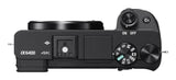 Sony α ILCE-6400AK 1/1.6" MILC 24,2 MP CMOS 6000 x 4000 pixel Sort