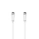 Hama 00205063 koaxial kabel 1,5 m F Hvid