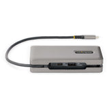 StarTech.com DKT31CVHPD3 dockingstation Ledningsført USB 3.2 Gen 2 (3.1 Gen 2) Type-C Grå