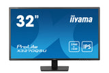 iiyama ProLite X3270QSU-B1 computerskærm 80 cm (31.5") 2560 x 1440 pixel Wide Quad HD LED Sort