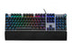 iBox AURORA K-4 tastatur Spil USB QWERTY Sort, Sølv