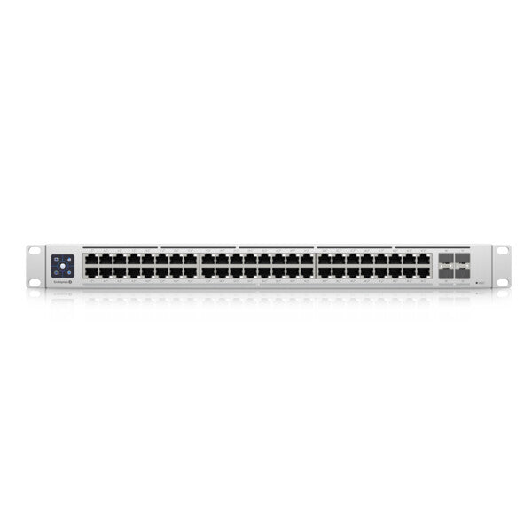 Ubiquiti UniFi USW-ENTERPRISE-48-POE netværksswitch Administreret L3 2.5G Ethernet (100/1000/2500) Hvid