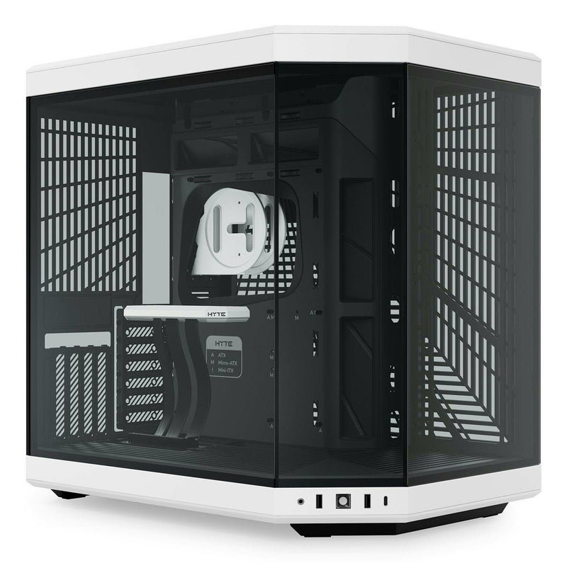HYTE Y70 Midi Tower Sort, Hvid