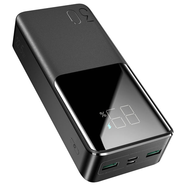 JOYROOM JR-QP193 powerbank Lithium polymer (LiPo) 30000 mAh Sort