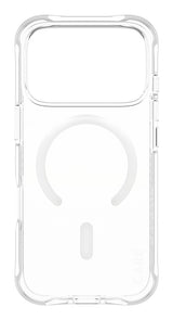PanzerGlass CARE™ by ® Samba Case Transparent m. Hvid MagSafe iPhone 17 Pro
