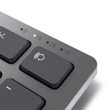 DELL KB700 tastatur Kontor Bluetooth QWERTY Nordisk Grå