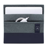 Rivacase 8803 33,8 cm (13.3") Etui Blå, Grå